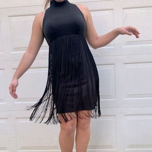 Fringe Tassel Bodycon Dress